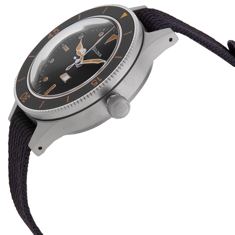 Bulova(ブローバ) 腕時計美品 ミルシップ 98A266 メンズ SS/ナイロン