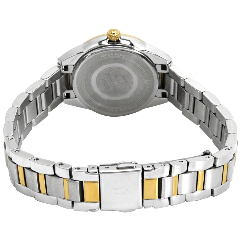 Bulova Classic Quartz Silvery White Dial Ladies Watch 98L277 ...