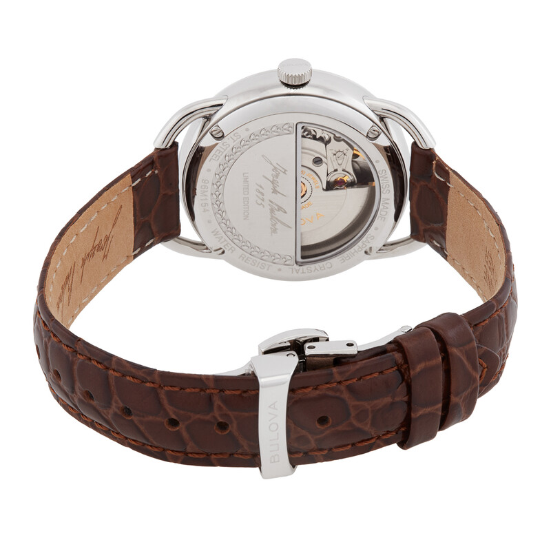 Bulova Commodore Automatic Ladies Watch 96M154 042429572546