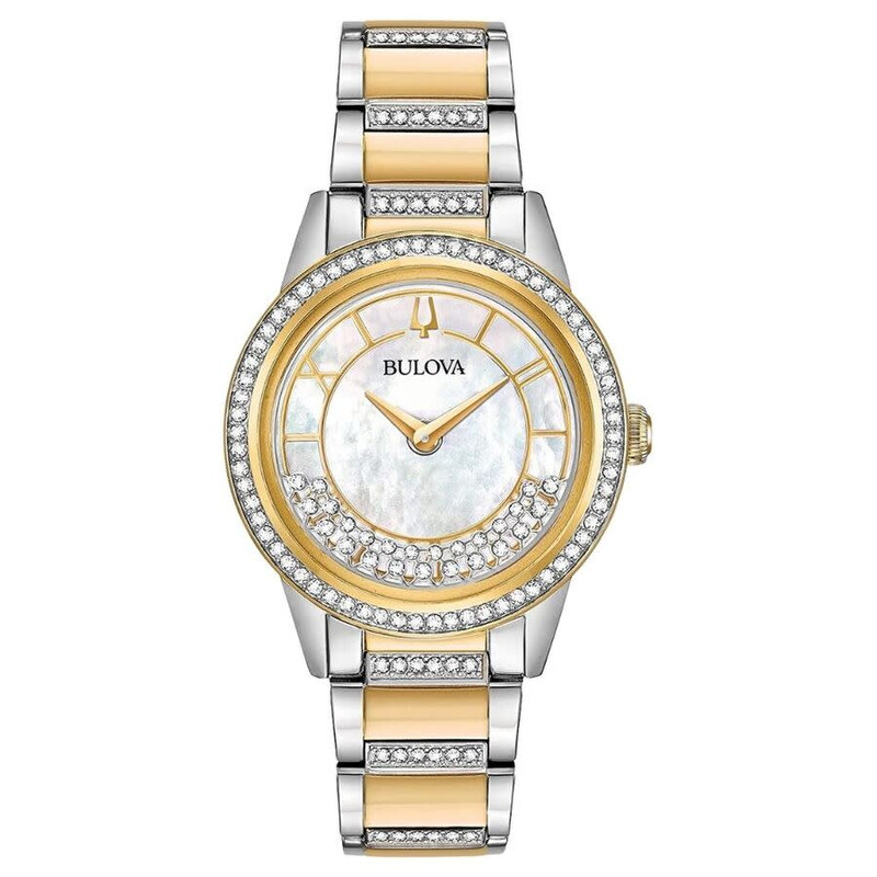 Bulova Crystal Quartz Ladies Watch 98L245 - Watches, Crystal  display picture 2