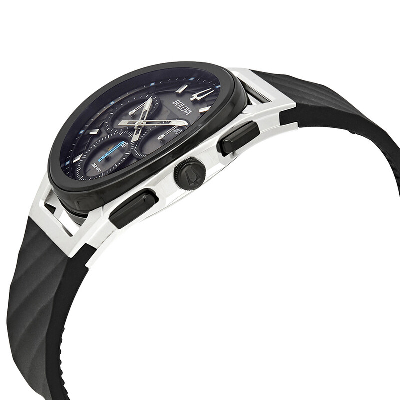 柏崎BULOVA 98A161 腕時計 正規品 Bulova Curv Chronograph Grey Dial Men's Watch 98A161 042429541054
