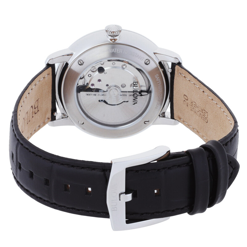 NWT Bulova Hudson Automatic Black Dial Men\'s Watch Bulova Hudson Automatic Black Dial Men main image 3