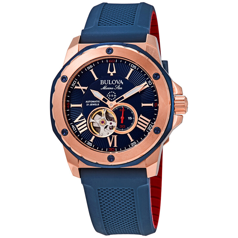 Bulova Marine Star Automatic Blue Dial Men's Watch