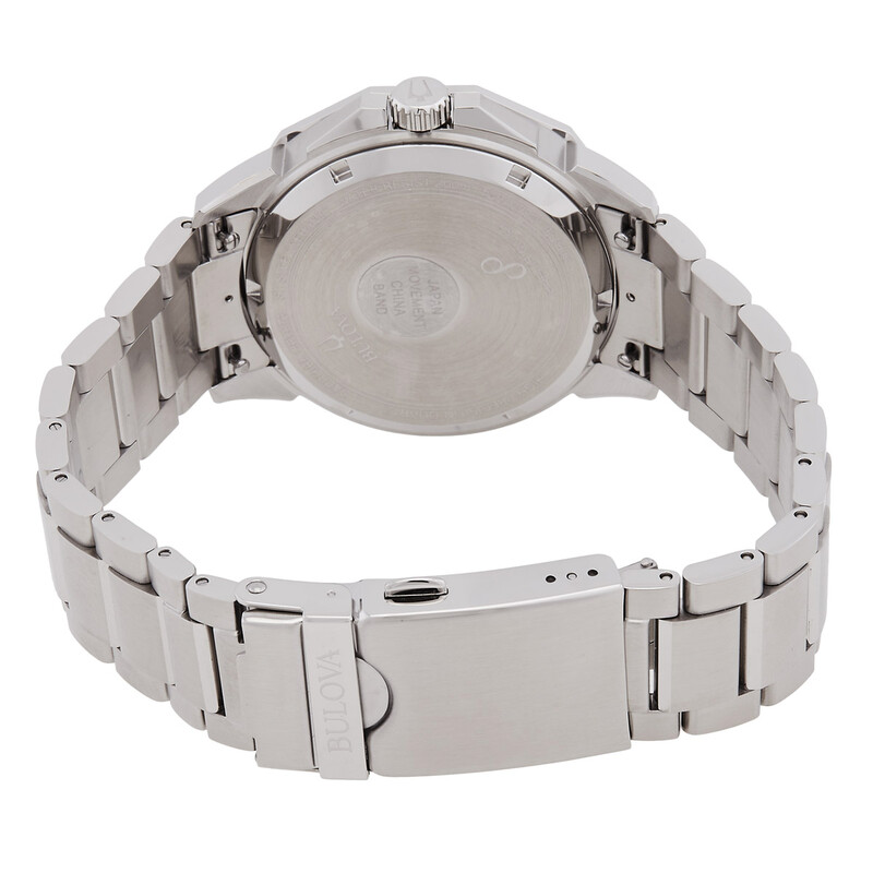 Bulova Marine Star HPQ Precisionist Quartz White Dial Men display picture 1