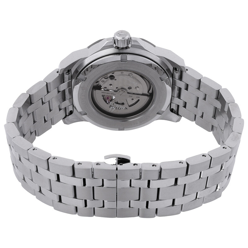 Bulova Marine Star Marc Anthony Automatic Diamond Blue Dial Men's