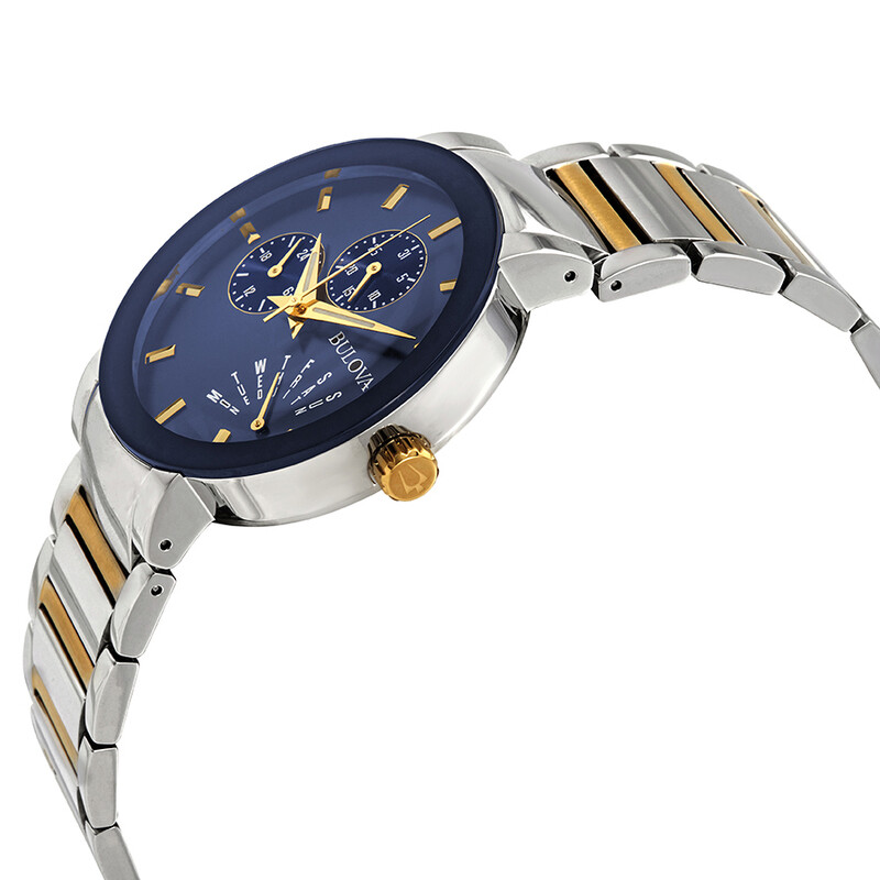 Bulova Modern Blue Dial Men's Watch 98C123 042429535701 - Watches ...