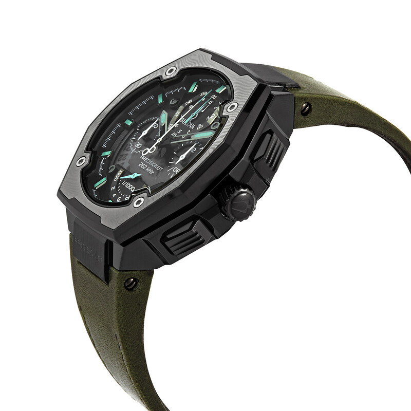 Bulova Precisionist X Special Edition Chronograph Quartz Black Dial Men ...