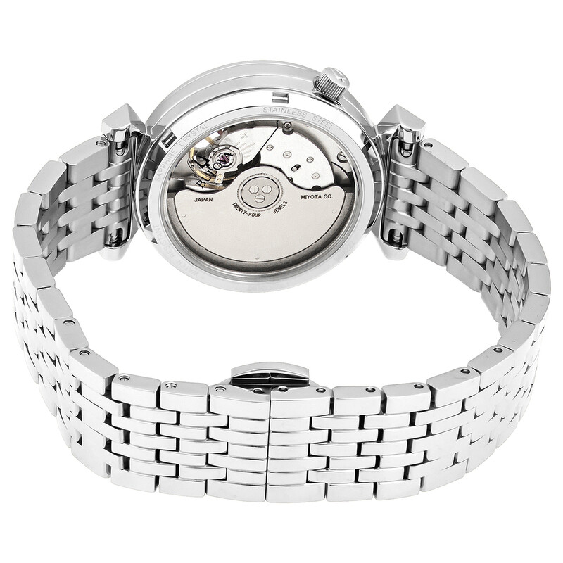 Bulova Regatta Automatic Diamond White Mother of Pearl Dial Ladies ...