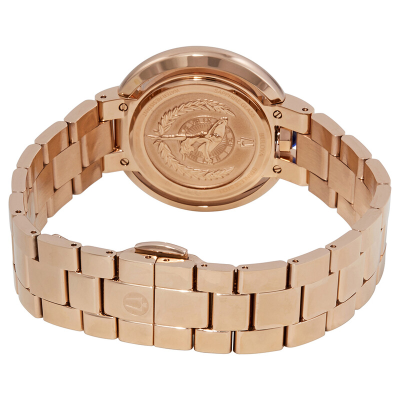 Bulova Rubaiyat Diamond Silver Dial Ladies Watch 98R248 042429551657 ...