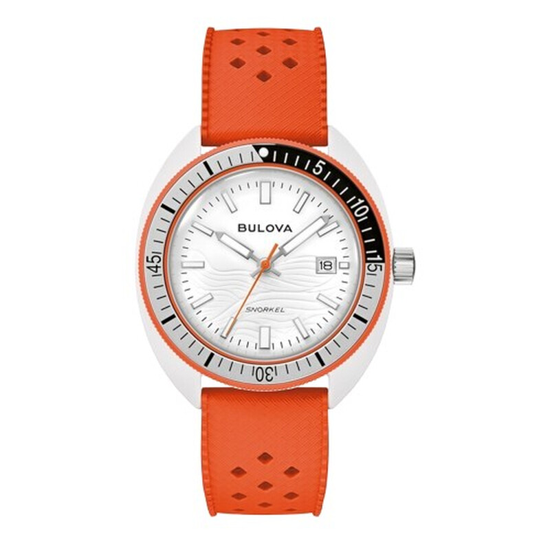NWT Bulova Snorkel Clownfish Quartz White Dial Men\'s Watch Bulova Snorkel Quartz 98B448 Clownfish | Hodinky-365.com main image 2