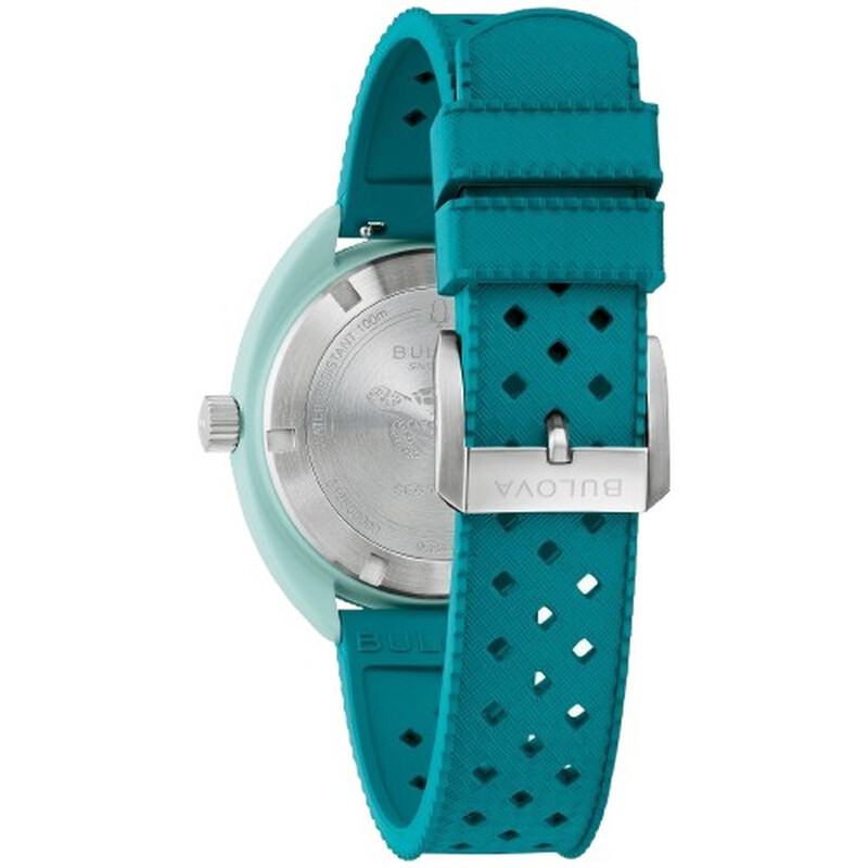 Bulova Snorkel Sea Turtle Quartz Men's Watch 98B446 042429603509