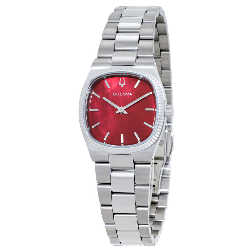 Bulova Super Seville Mini Quartz Red
