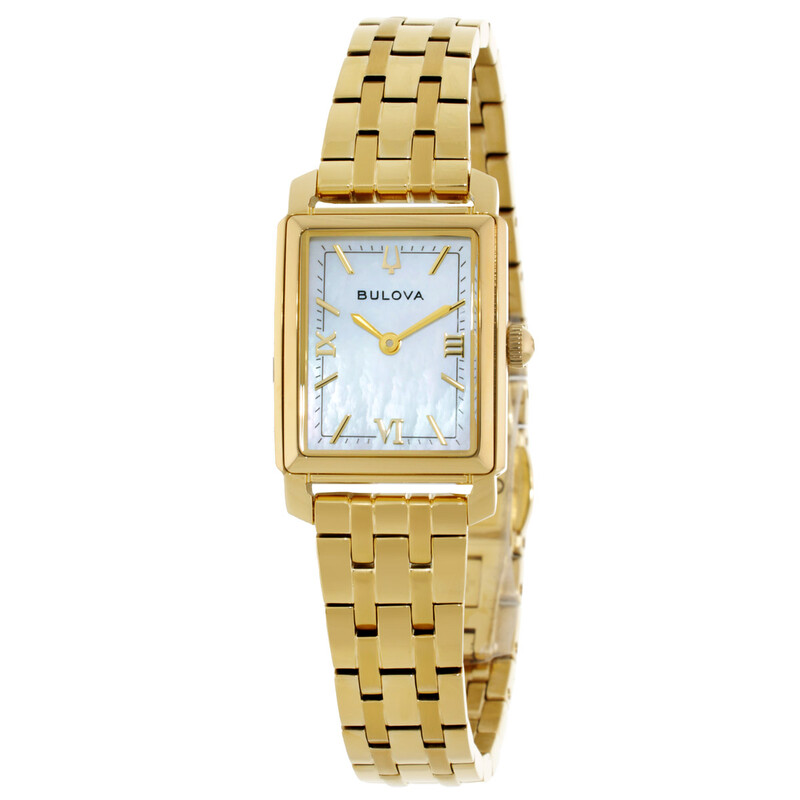 BULOVA レディース腕時計　【ジャンク】 Bulova Sutton Quartz Mother of Pearl Dial Ladies Watch 97L177