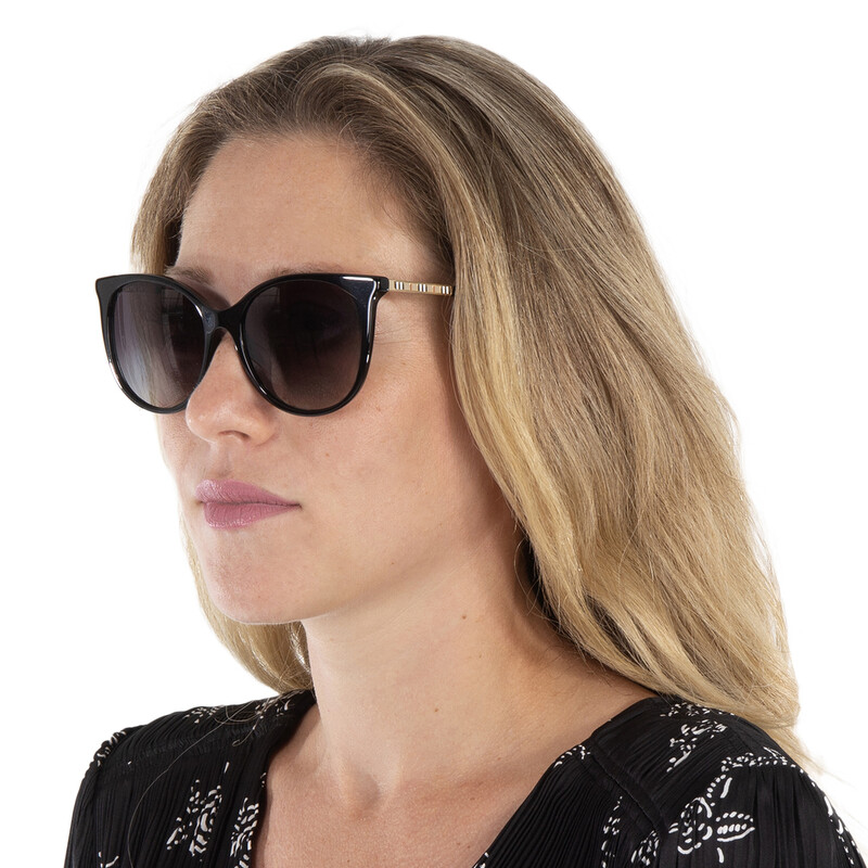 Burberry Alice Gray Gradient Cat Eye Ladies Sunglasses BE4333F