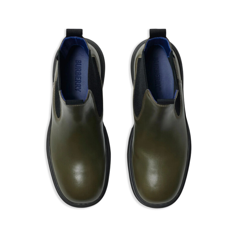 Burberry Ankle Boot Creeper Chelsea Boots, Brand Size 38 ( US Size