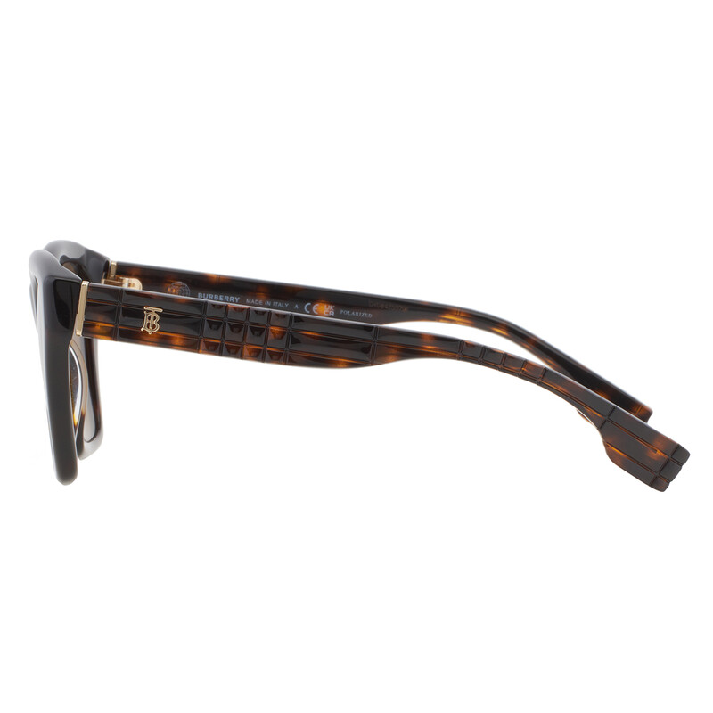 Burberry Arden Polarized Brown Cat Eye Ladies Sunglasses BE4391