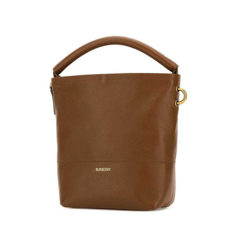 Burberry B Clip Bucket Bag — Brown 8123598 5045761504829