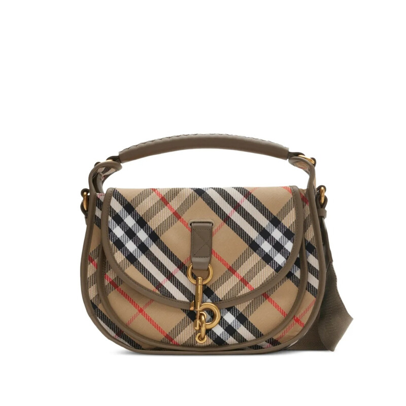 Burberry B Clip Crossbody Bag — Beige 8120780 5045761256216