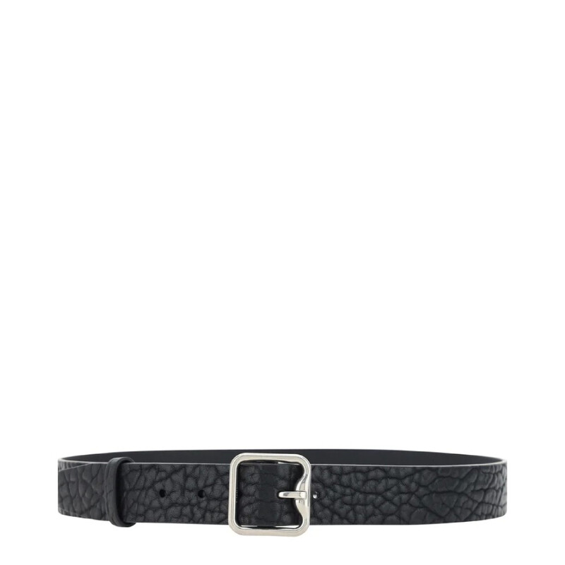 Burberry B-Buckle Leather Belt, Size 85 8075260 - Jomashop