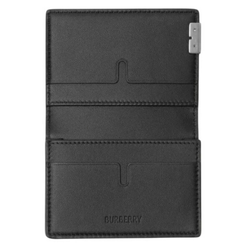 Burberry B-Cut Leather Cardholder 8083772 5045705351175 - Handbags