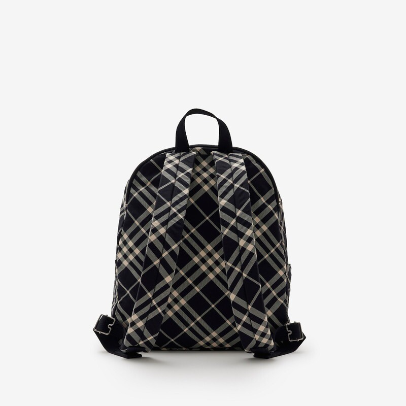 Burberry Black / Calico Men's Essential Check Backpack 8092013