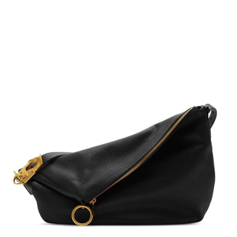 Burberry Black Ladies Large Knight Bag 8077550 5045704358533