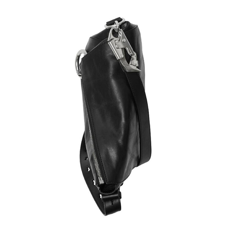 Burberry Black Leather Knight Small Shoulder Bag 8082396