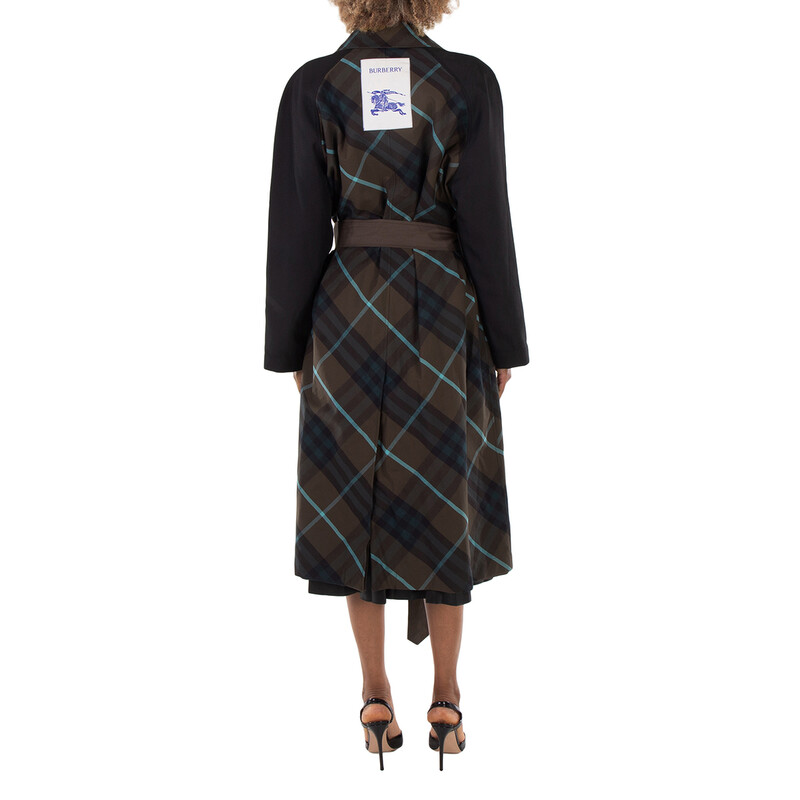 Burberry Bradford Reversible Belted Car Coat, Brand Size 8 (US
