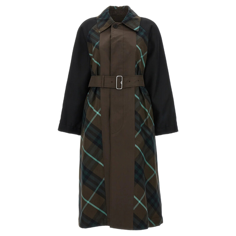 Burberry Bradford Reversible Belted Car Coat, Brand Size 8 (US