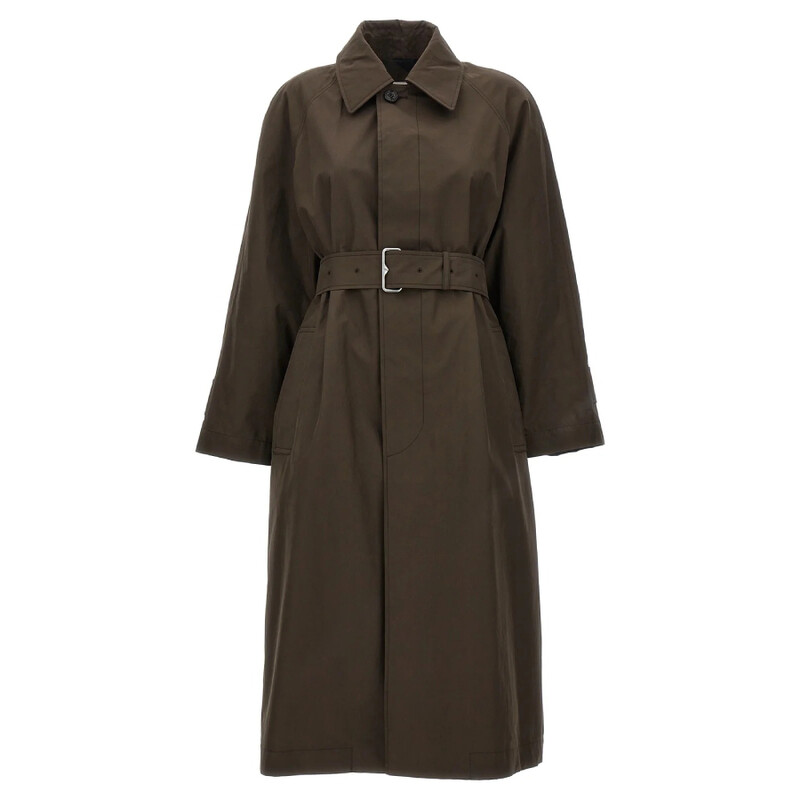 Burberry Bradford Reversible Belted Car Coat, Brand Size 12 (US