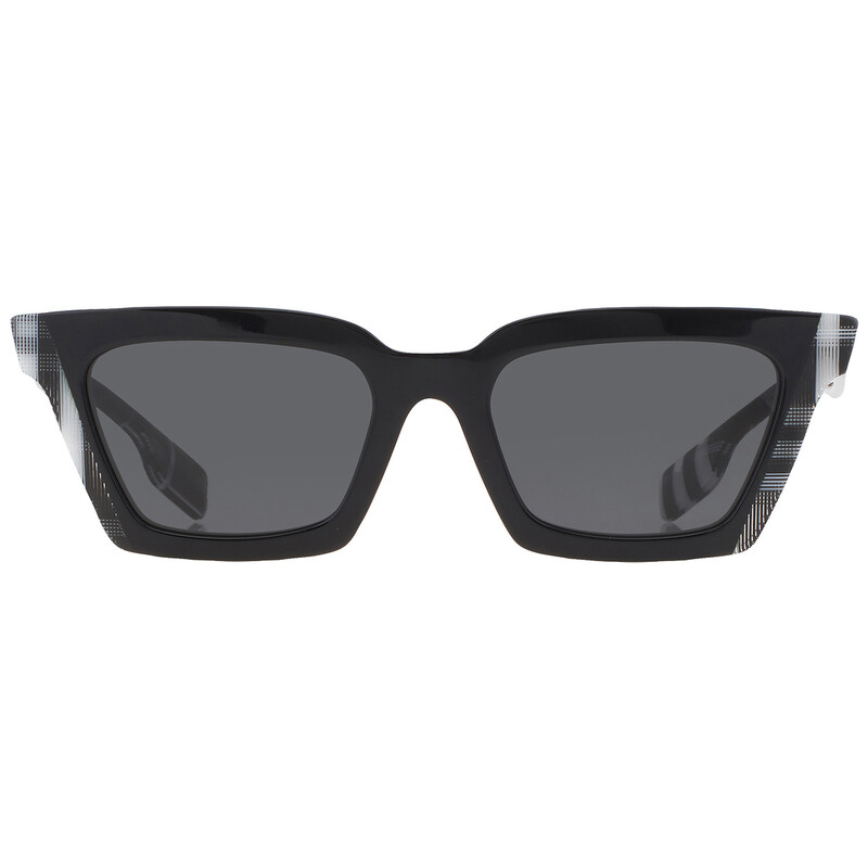 Burberry Briar Dark Gray Square Ladies Sunglasses BE4392U 405187