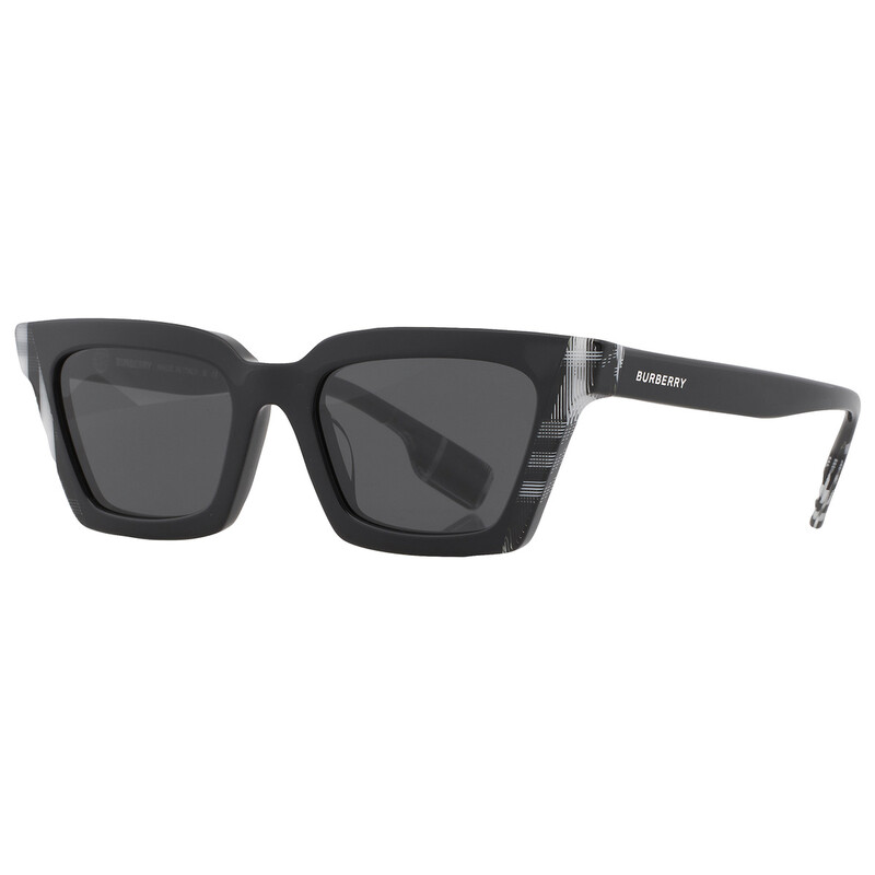 Burberry Briar Dark Gray Square Ladies Sunglasses BE4392U 405187