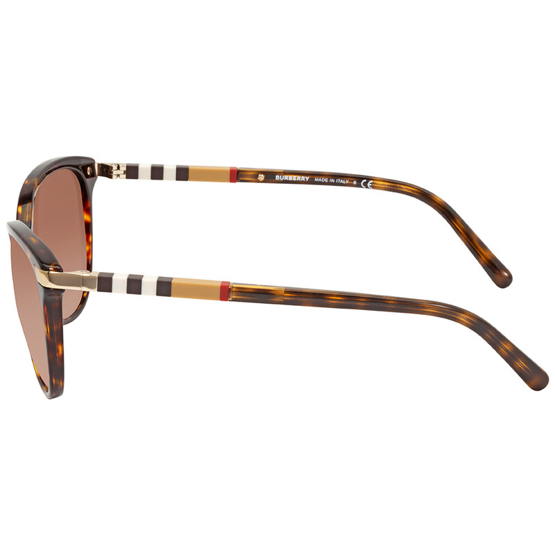Burberry Brown Gradient Cat Eye Ladies Sunglasses BE4216 300213 57