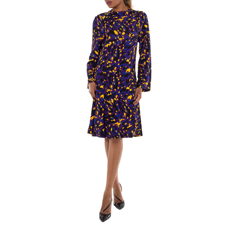 Burberry Camouflage Cady Dress , Size: 02 Burberry Camouflage Cady Dress , Size: 02