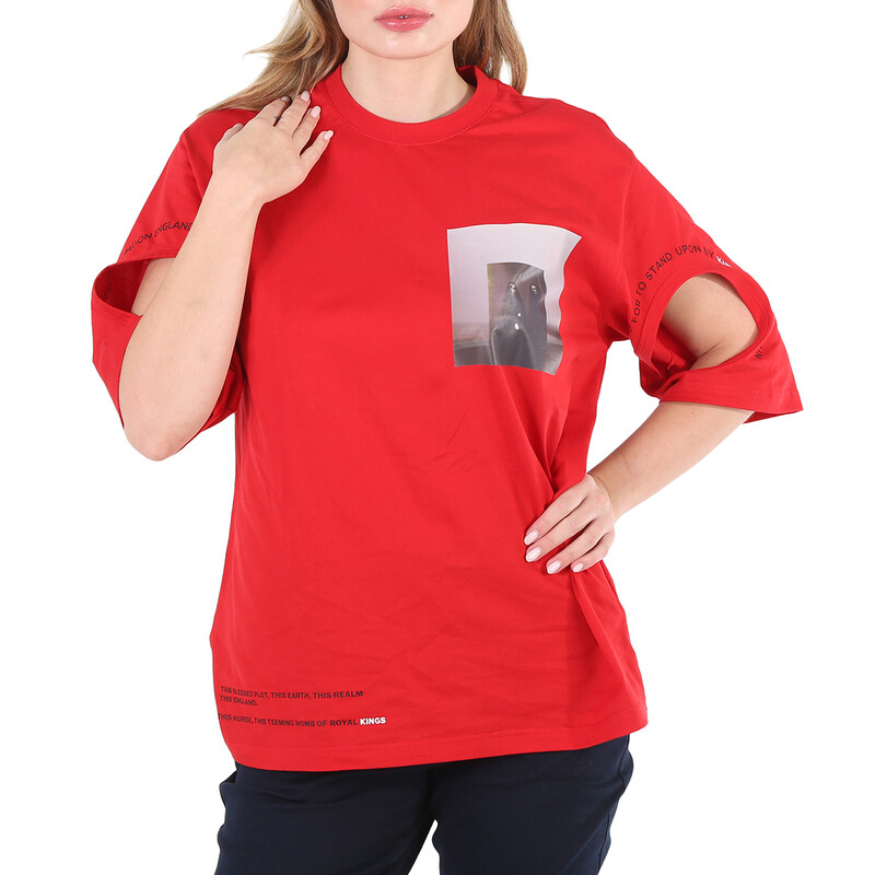 BURBERRY グラフィティシャツ レディース Buy Burberry Frankie Ekd Flower T-Shirt 'Chalk' - 8118964 CHAL | GOAT