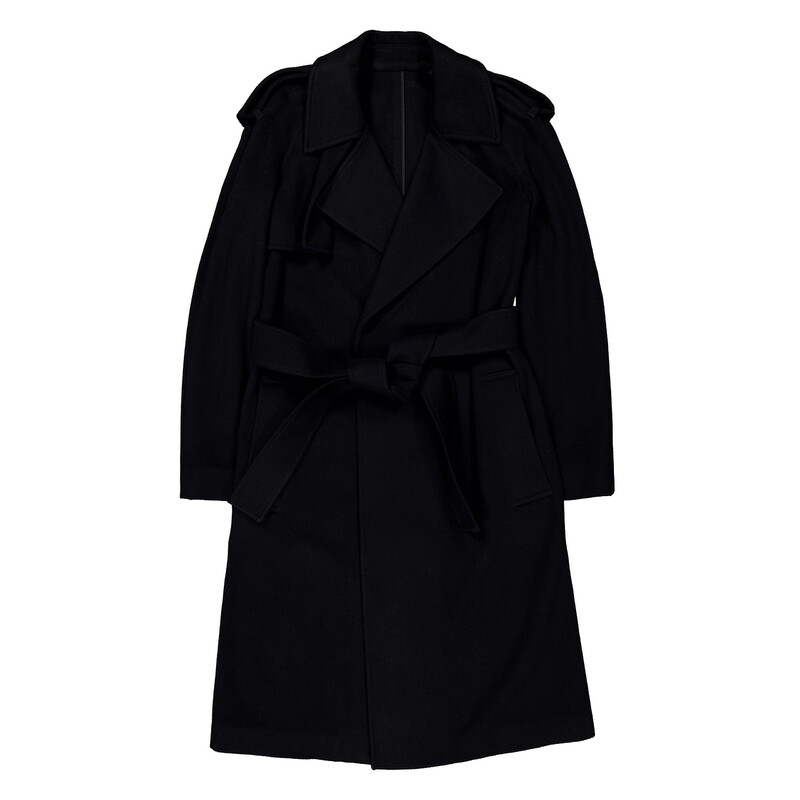 ジャケット・アウター Burberry 100%CashmereCoat MadeinEngland Burberry Cashmere Wrap Belted Trench Coat, Brand Size 4 ( US Size
