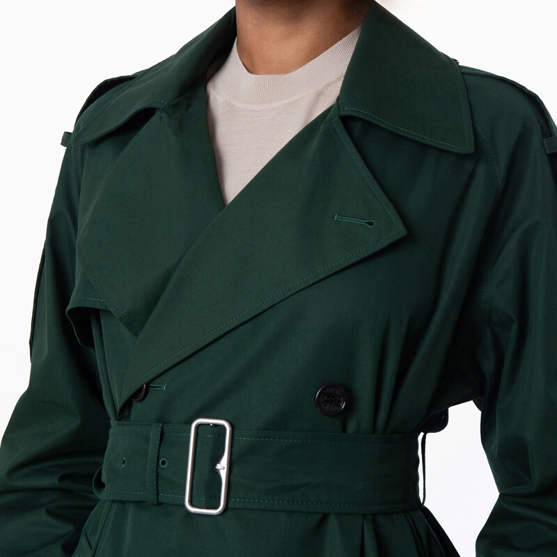 Burberry Castleford Double-Breasted Trench Coat, Brand Size 6 ( US