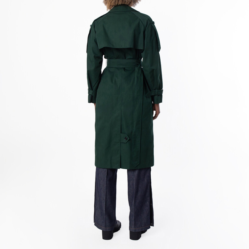 Burberry Castleford Double-Breasted Trench Coat, Brand Size 6 ( US