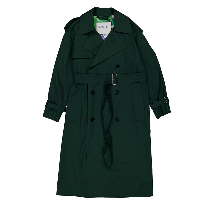 Burberry Castleford Double-Breasted Trench Coat, Brand Size 6 ( US
