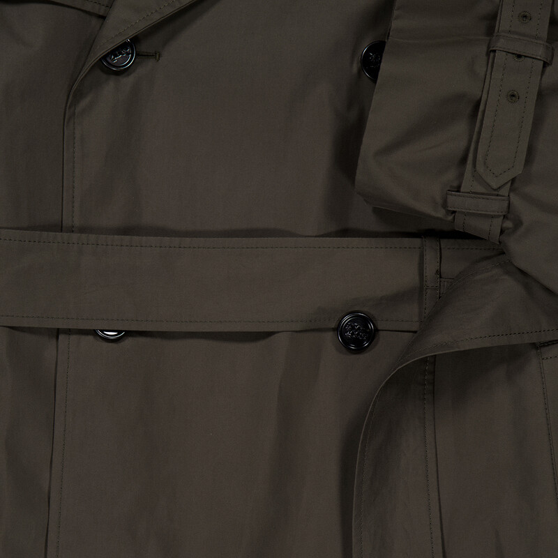 Burberry Castleford Gabardine Trench Coat, Brand Size 52 ( US Size