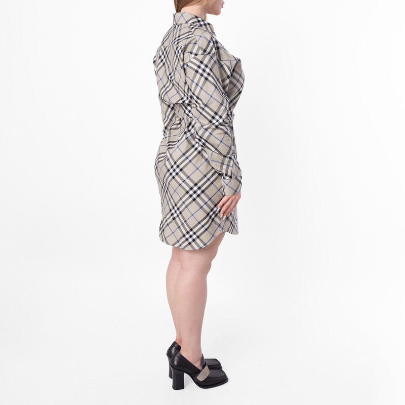 burberry check cotton shirt dress Dress, Brand Size 6 ( US Size 4 ) 8090717 5045706545702 - Clothing Size:8W Colorful Mid Century Modern UKSALEVIEWALL27 Burberry women's adjustable branded tapes