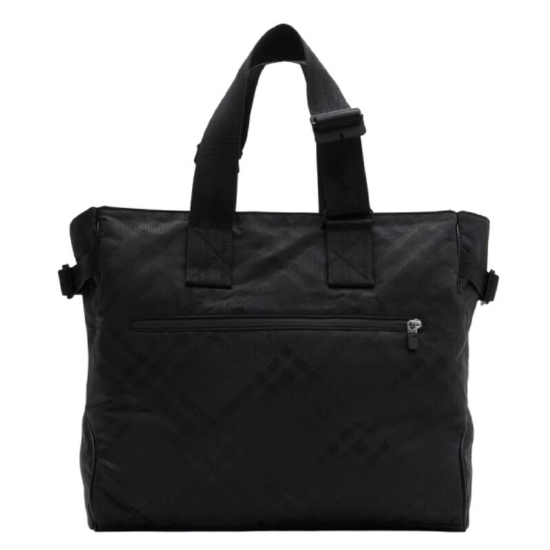 Burberry Check Jacquard Tote 8085378 5045705737504 - Handbags