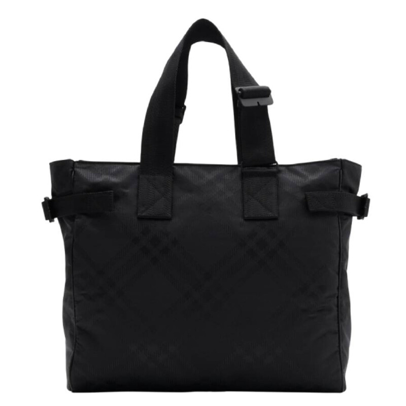 Burberry Check Jacquard Tote 8085378 5045705737504 - Handbags