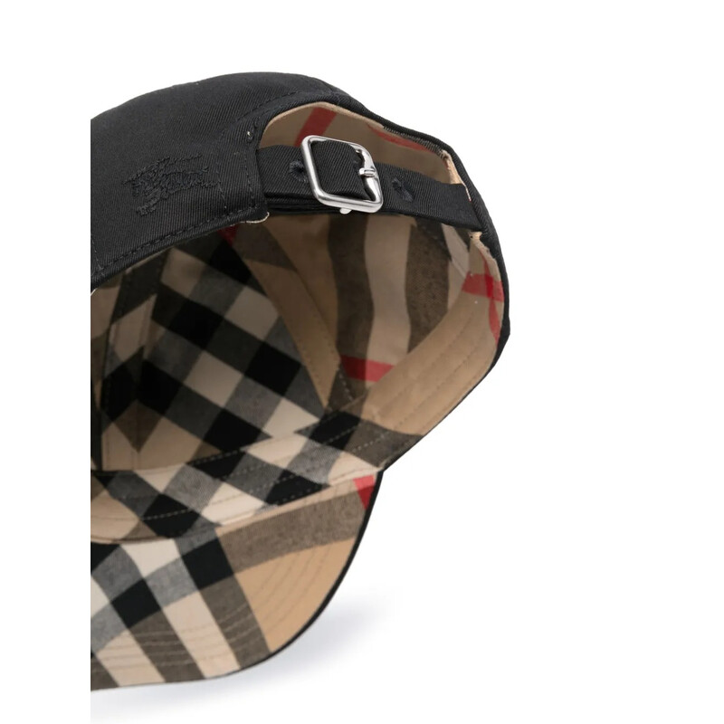 Burberry Check Lined Baseball Cap, Size Large 8083524 - Jomashop