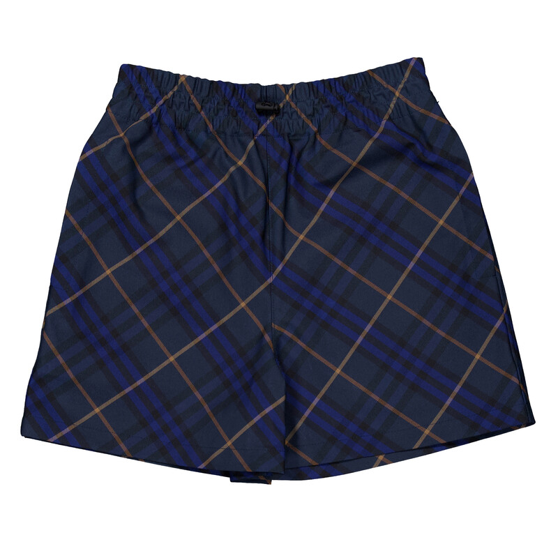 Burberry Check Printed EKD Shorts, Brand Size 4 ( US Size 2