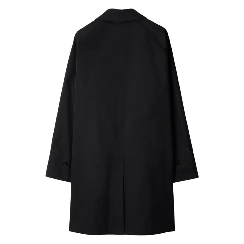 Burberry Check Reversible Gabardine Car Coat, Brand Size 54 ( US