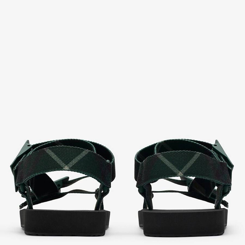 Burberry Check Trek Sandals, Brand Size 41 ( US Size 8  display picture 1
