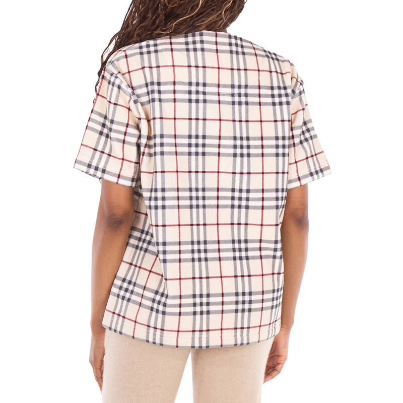 Burberry Check Willesden T-Shirt, Size Medium 8074186 - Clothing