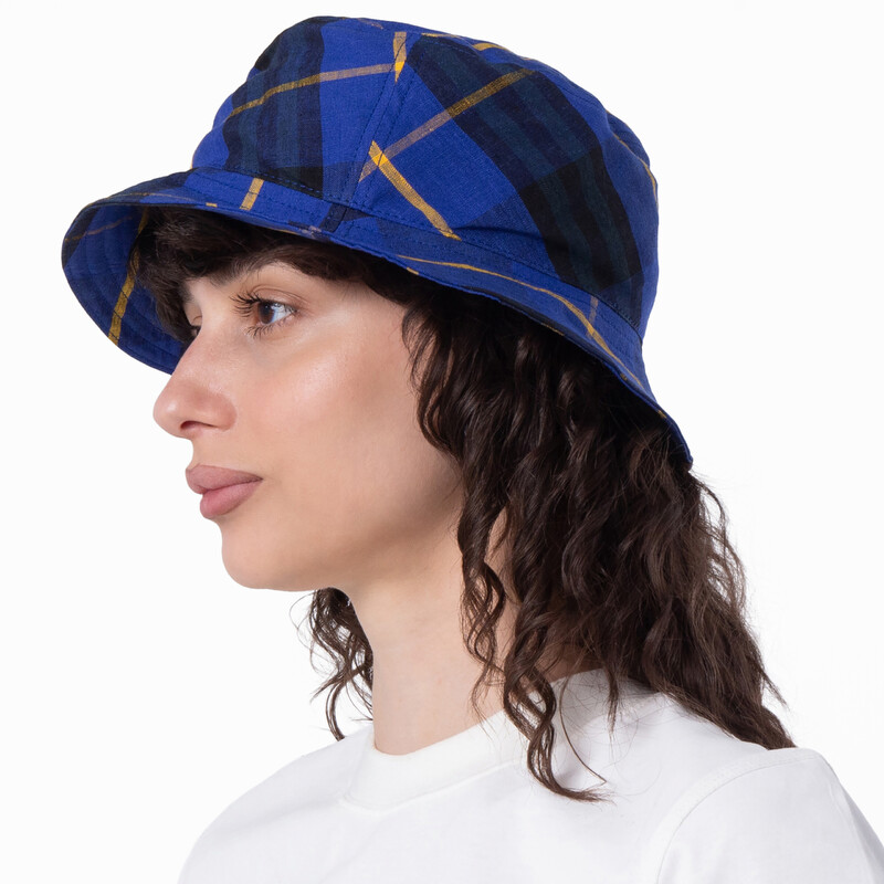 Burberry Checkered Cotton Bucket Hat, Size Medium 8090364 - Jomashop