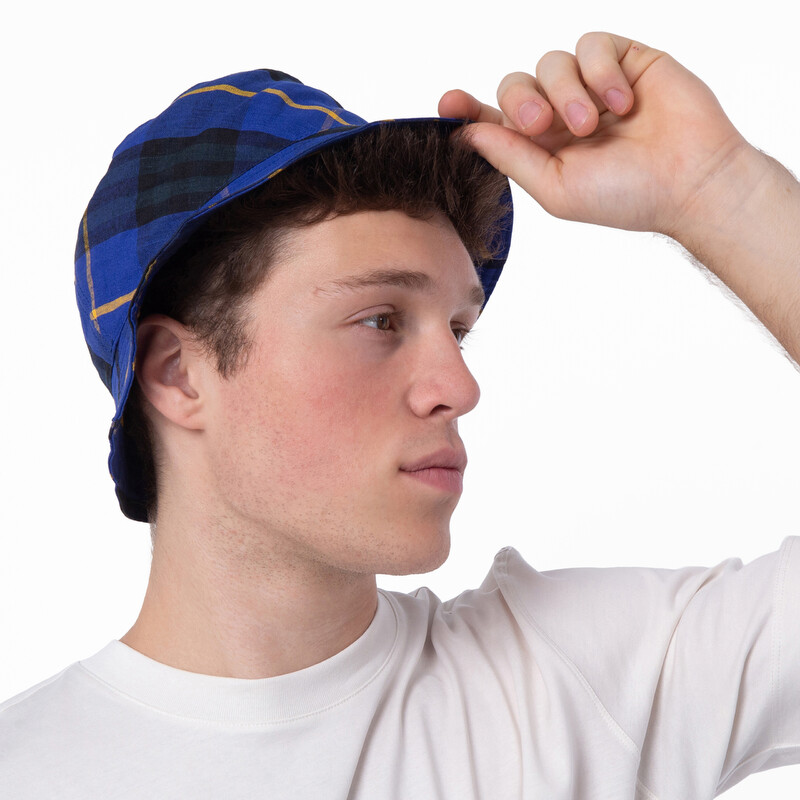 Burberry Checkered Cotton Bucket Hat, Size Medium 8090364 - Jomashop